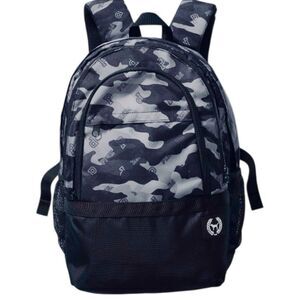 NWT Gorgeous Victoria's Secret PINK Campus College Black Grey Camo Backpack Bag